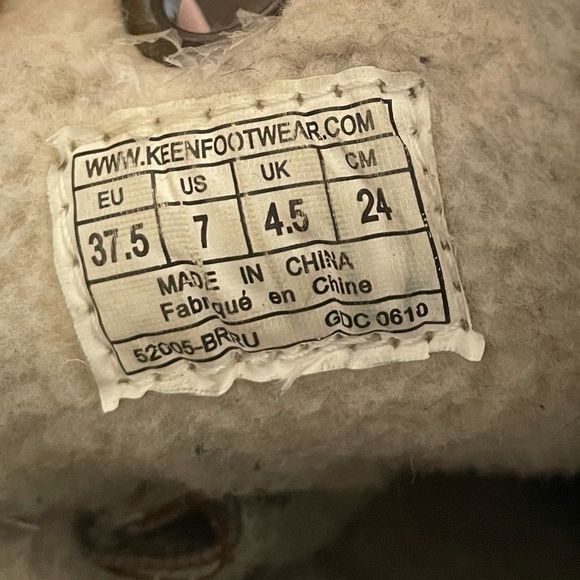 KEEN Hoodoo High Lace Up Waterproof Winter Snow Boot Brown Slate Black 7 - Picture 10 of 10